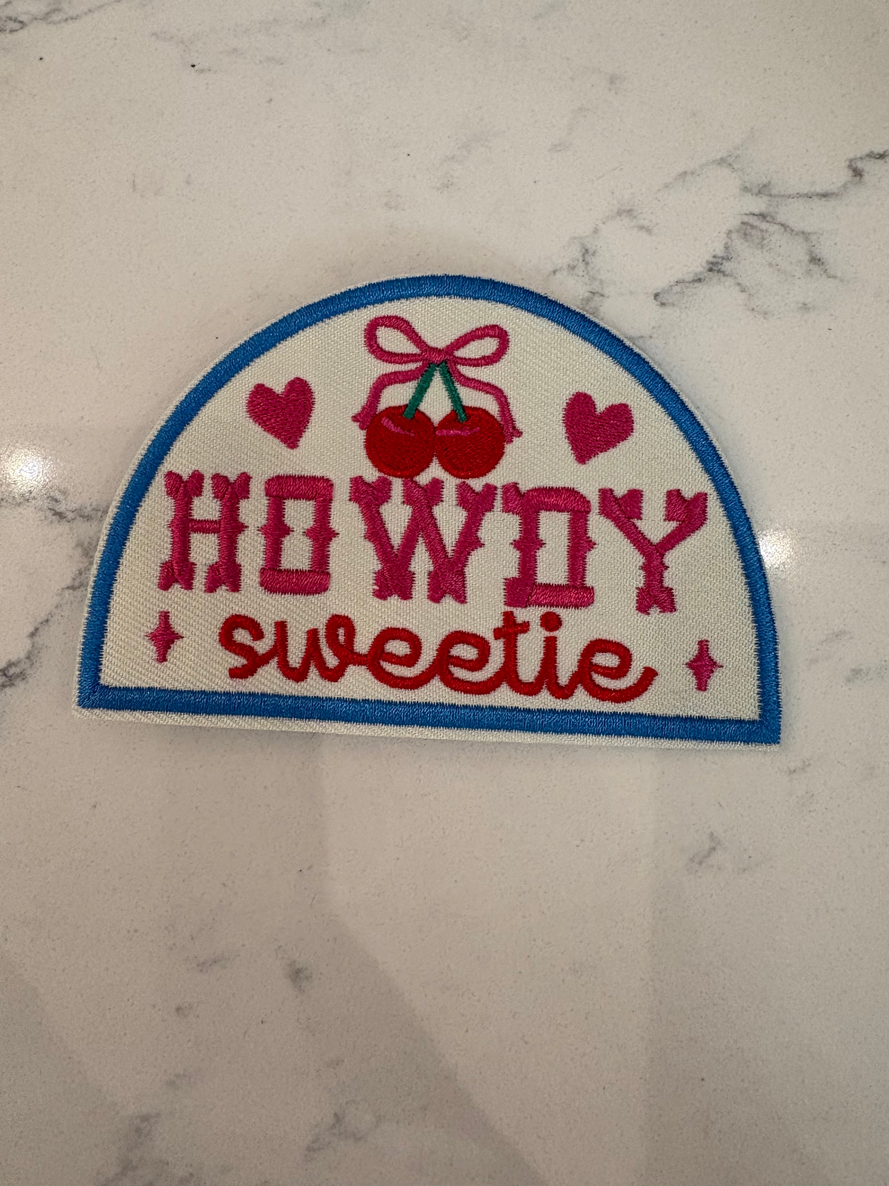Howdy Sweetie Patch