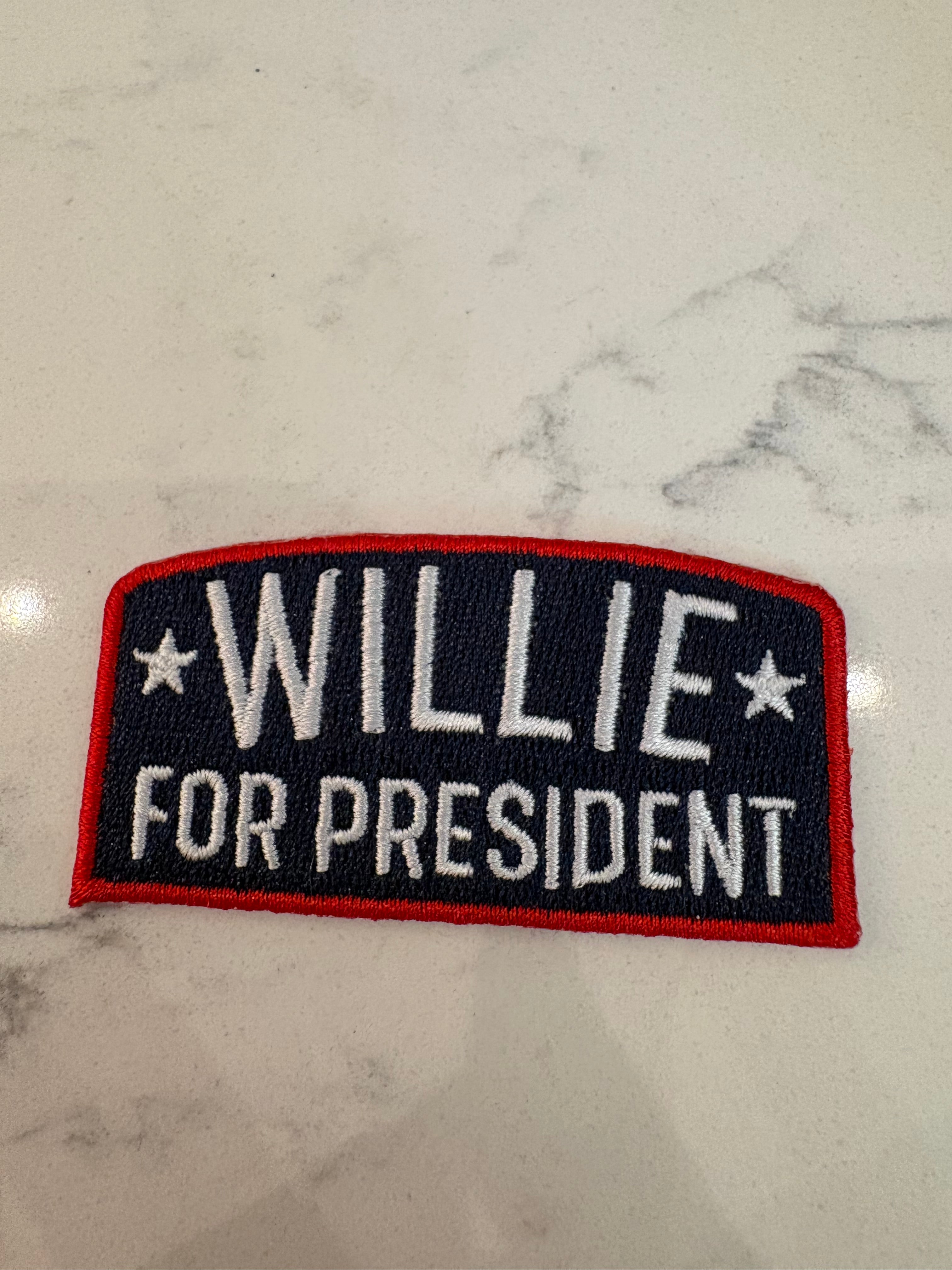 Willie for President Patch