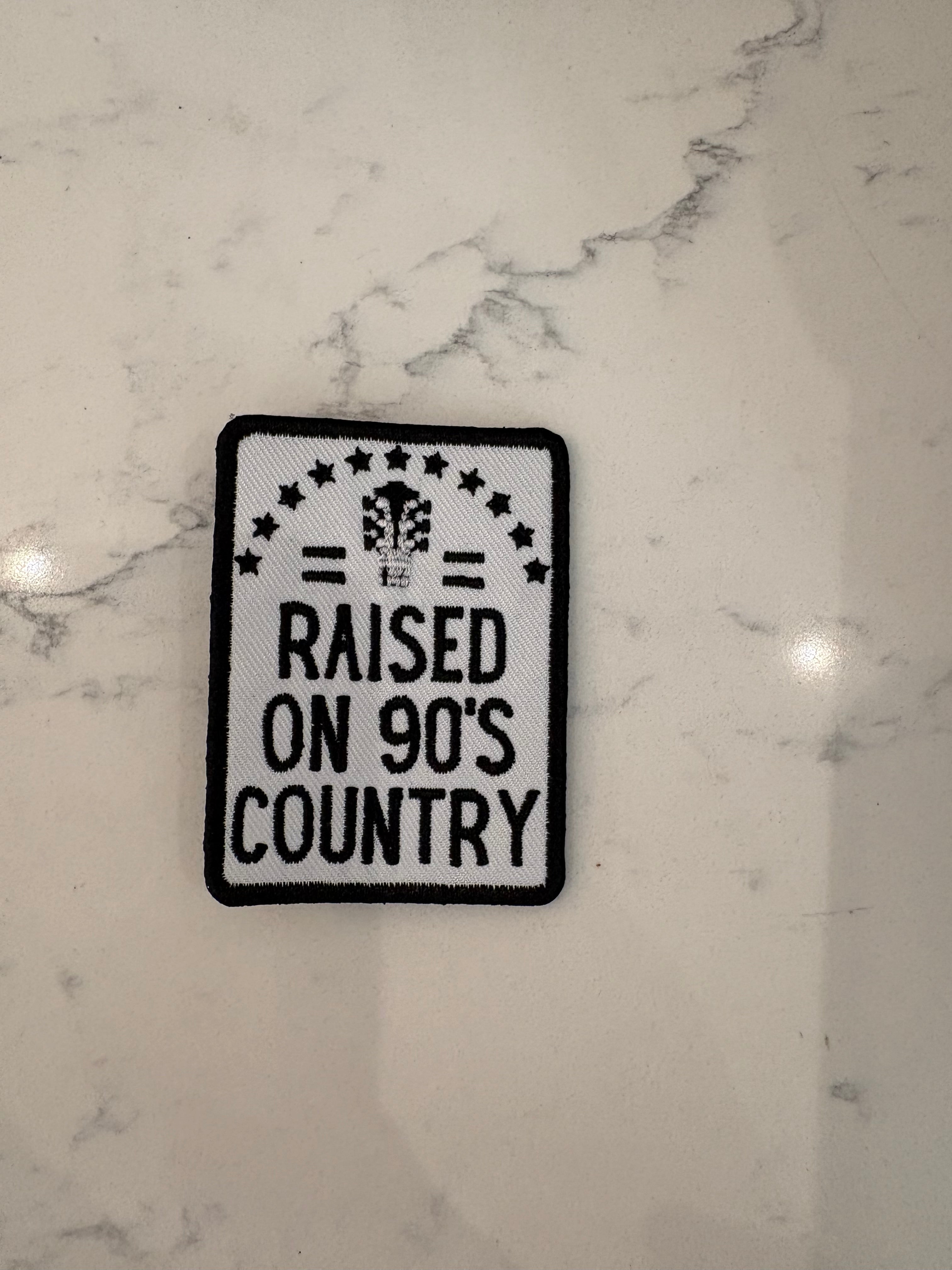 Raised on 90’s country Patch