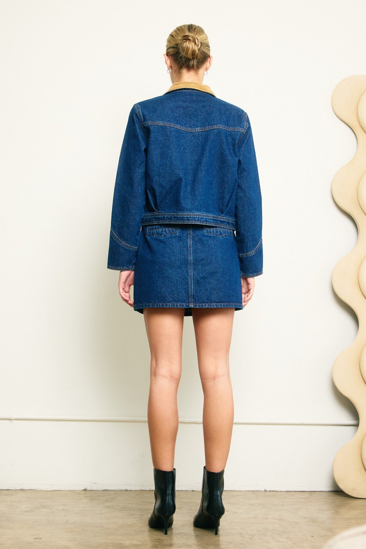 Denim Mini Skirt