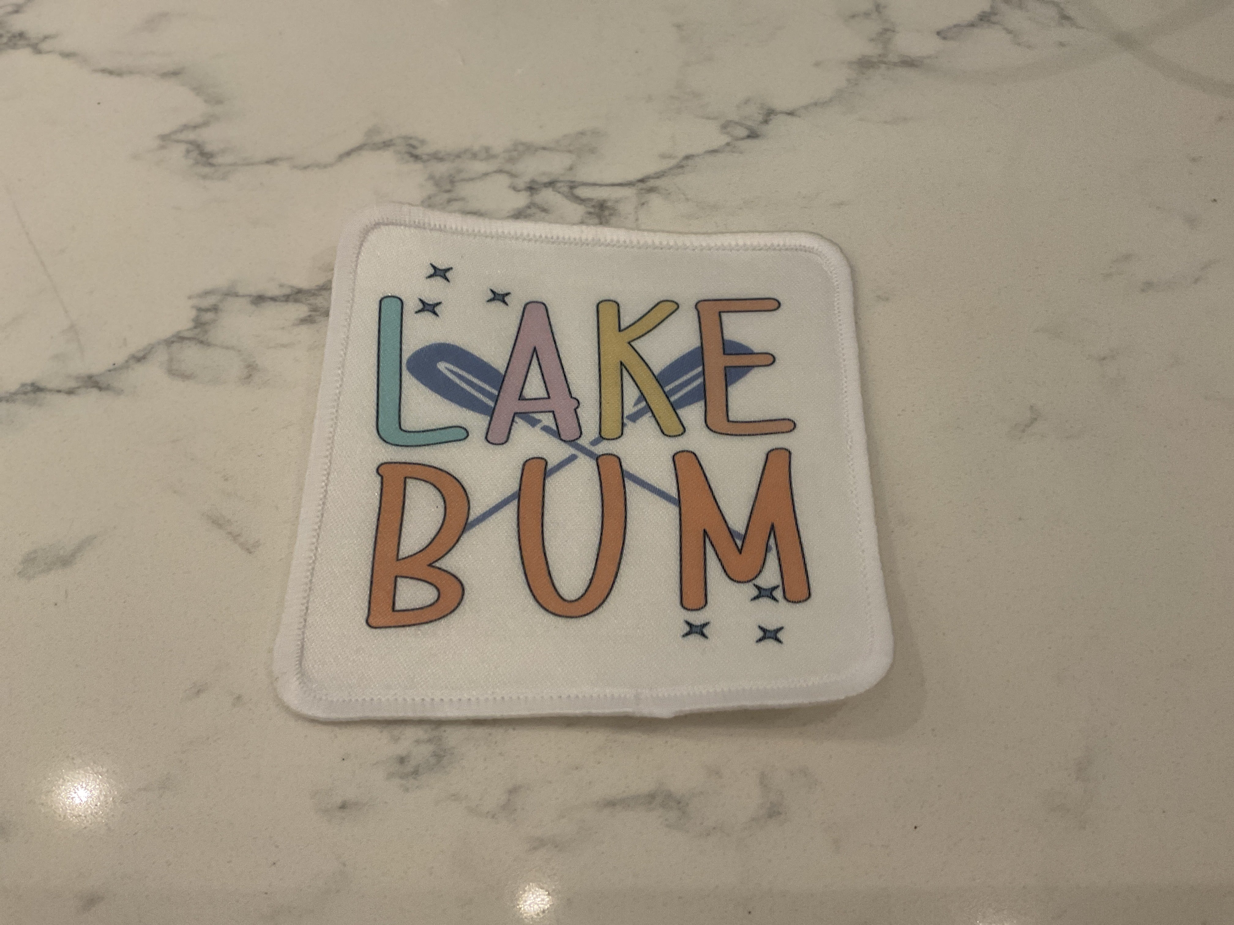 Lake bum patch