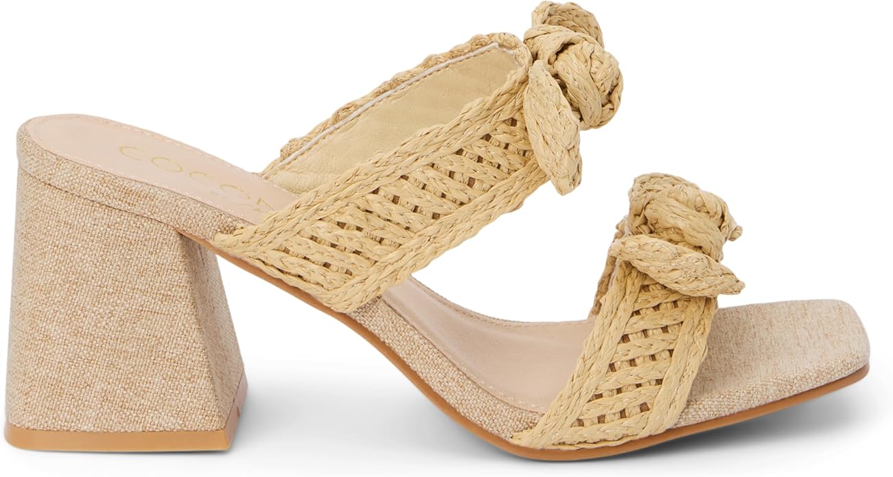 FOLLY PLATFORM SANDALS - NATURAL