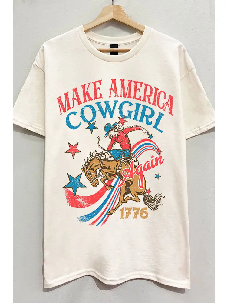 Make America Cowgirl Tee