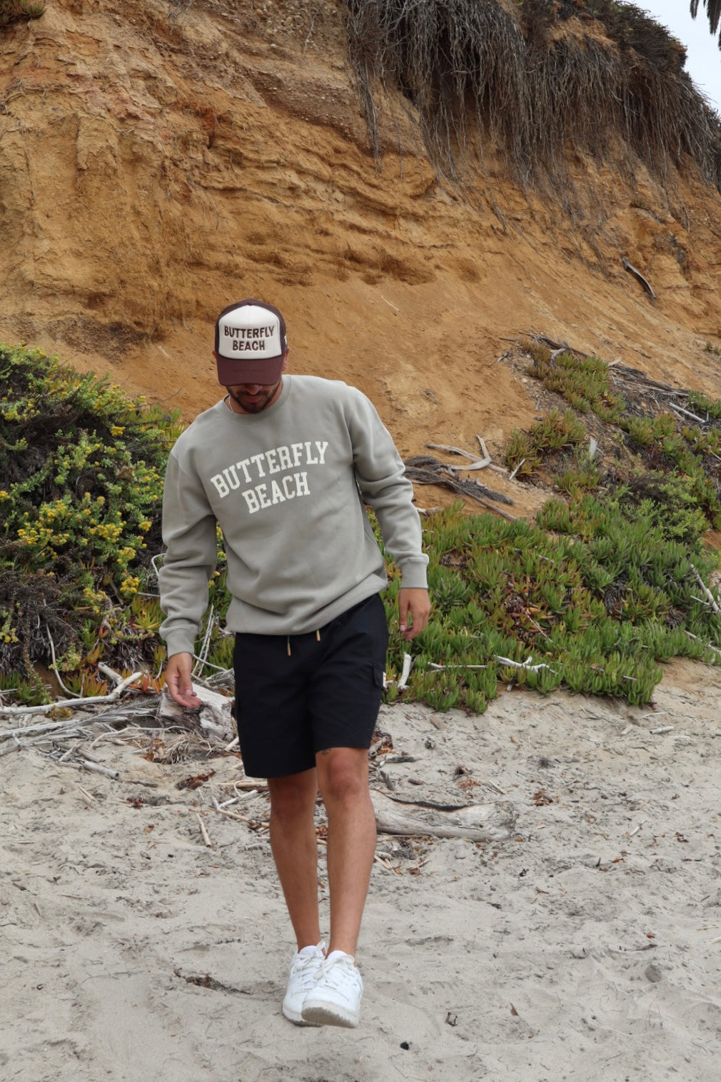 Butterfly Beach Trucker Hat