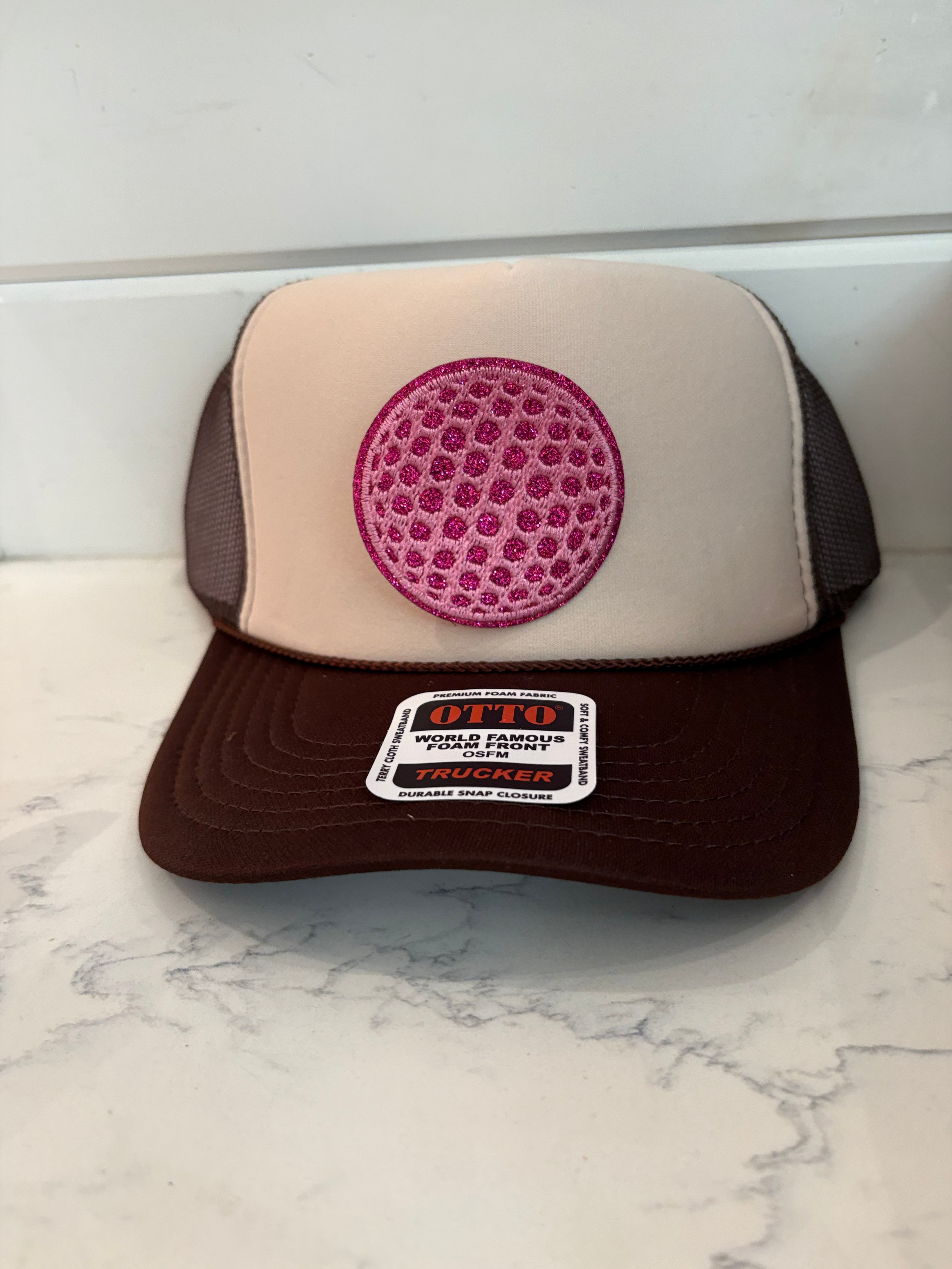 Ball Pink Pickle Ball Patch