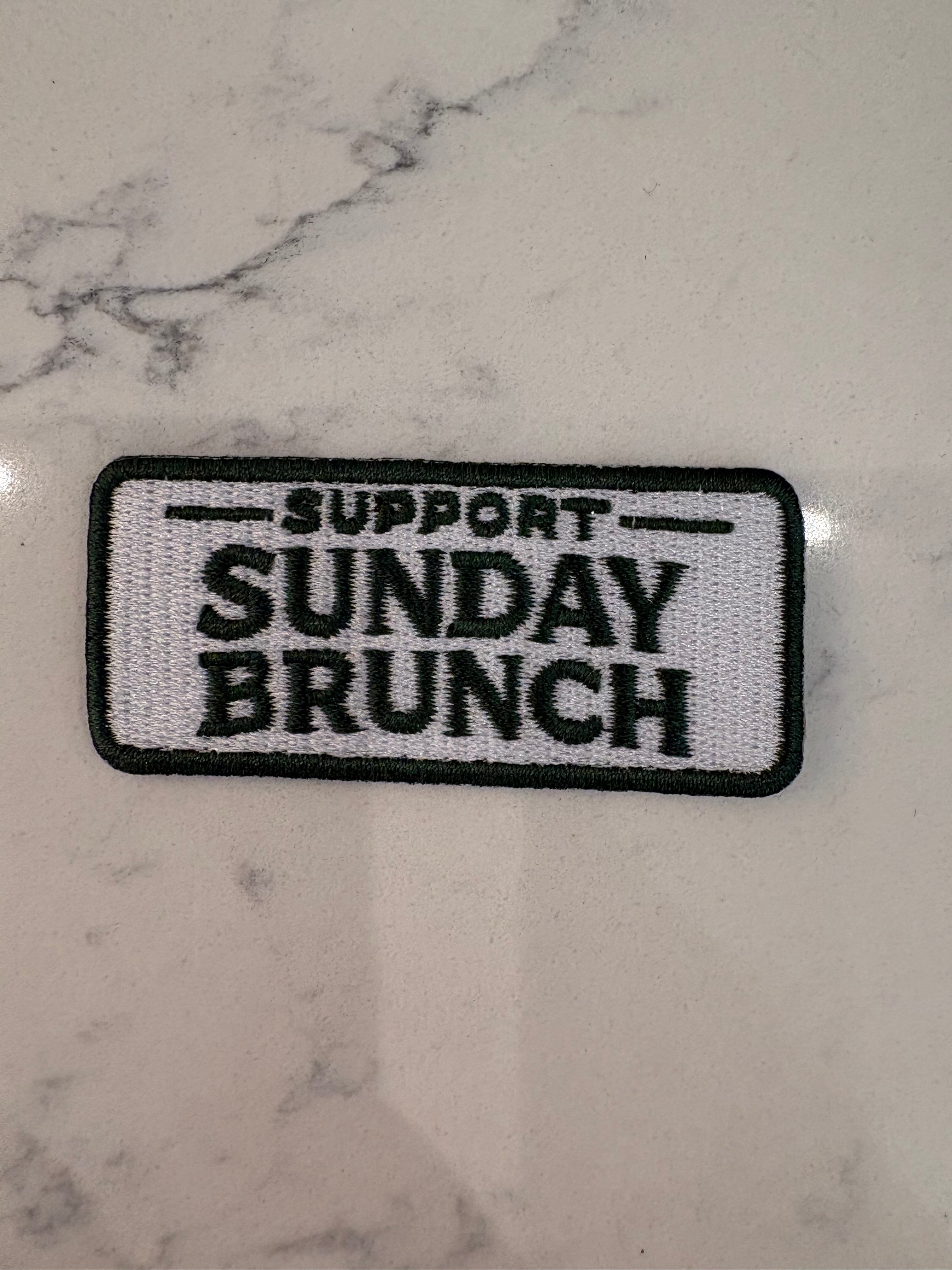 Support Sunday Brunch Patch