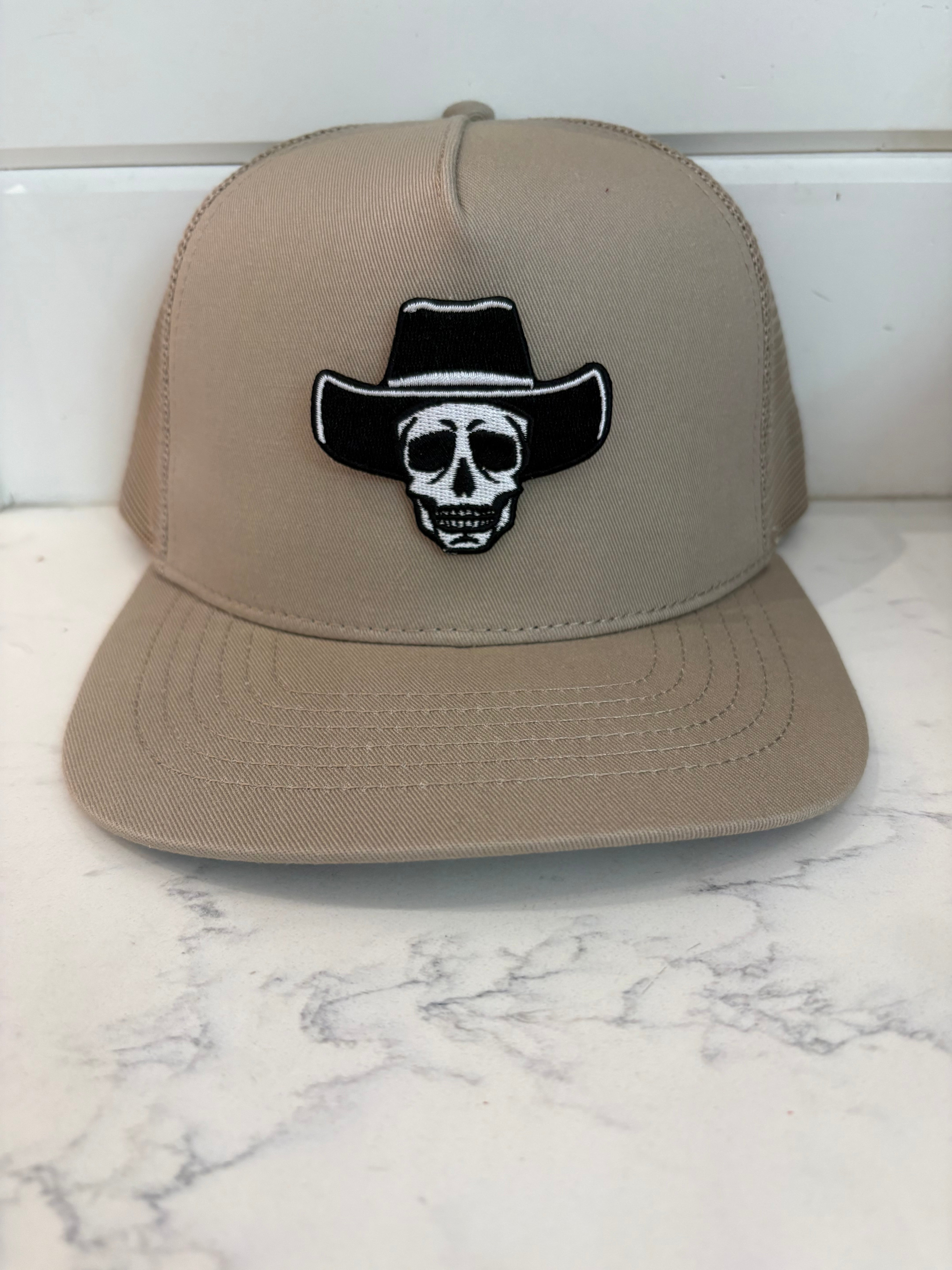 Skull Cowboy Patch