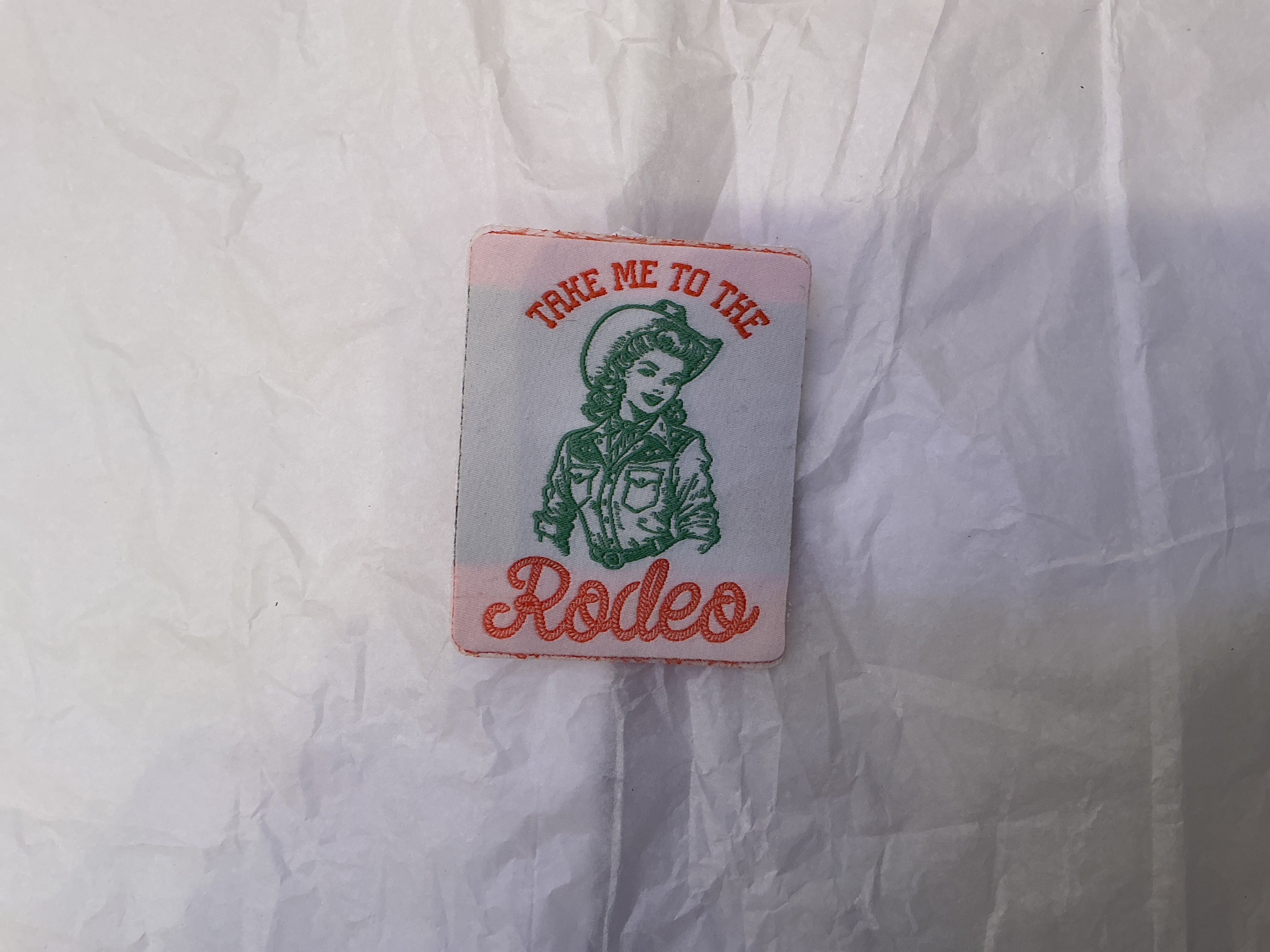 Take me to the rodeo patch