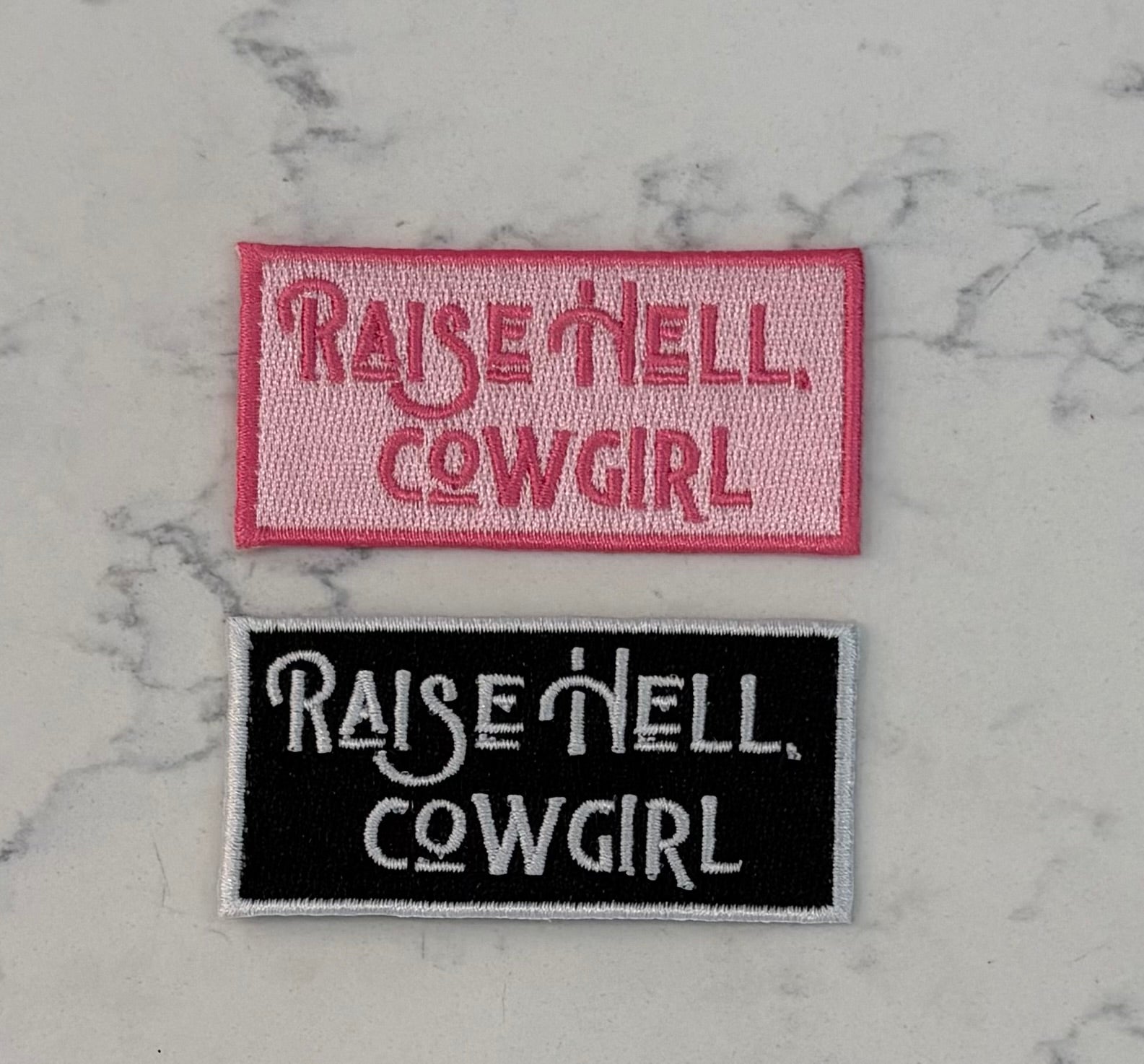 Raise Hell Cowgirl Patch