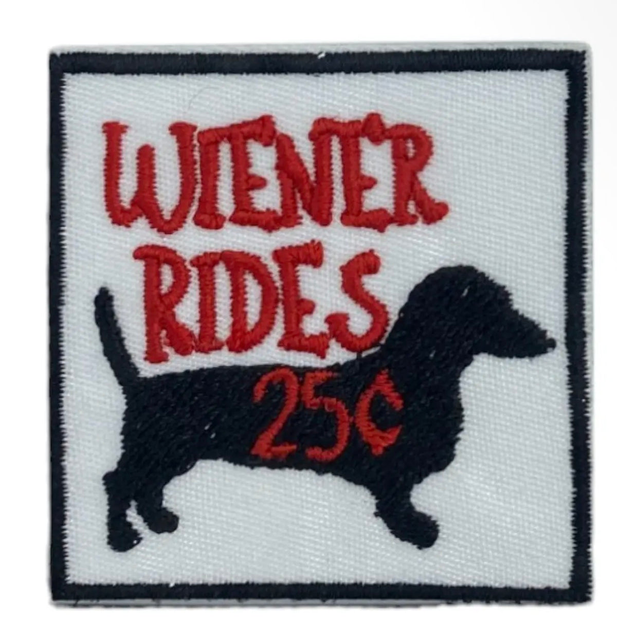 Weiner Rides Patch
