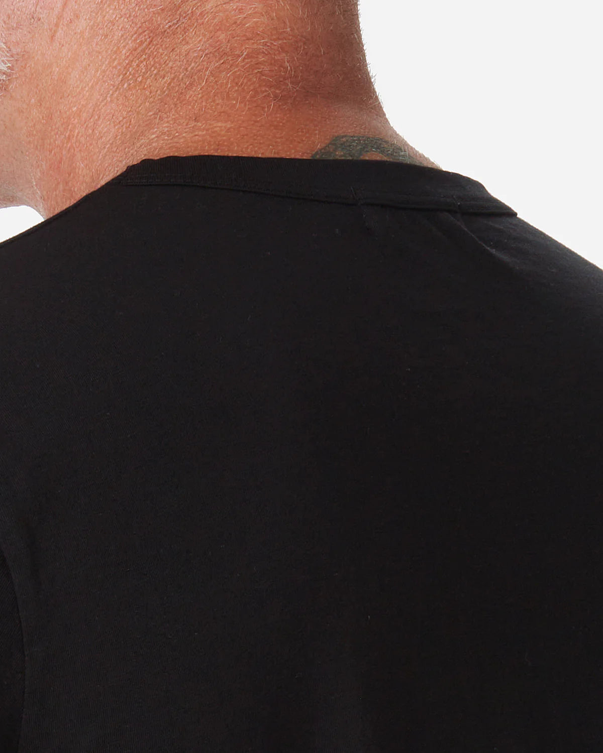 SUPER SOFT "SUPIMA" COTTON TEE - BLACK