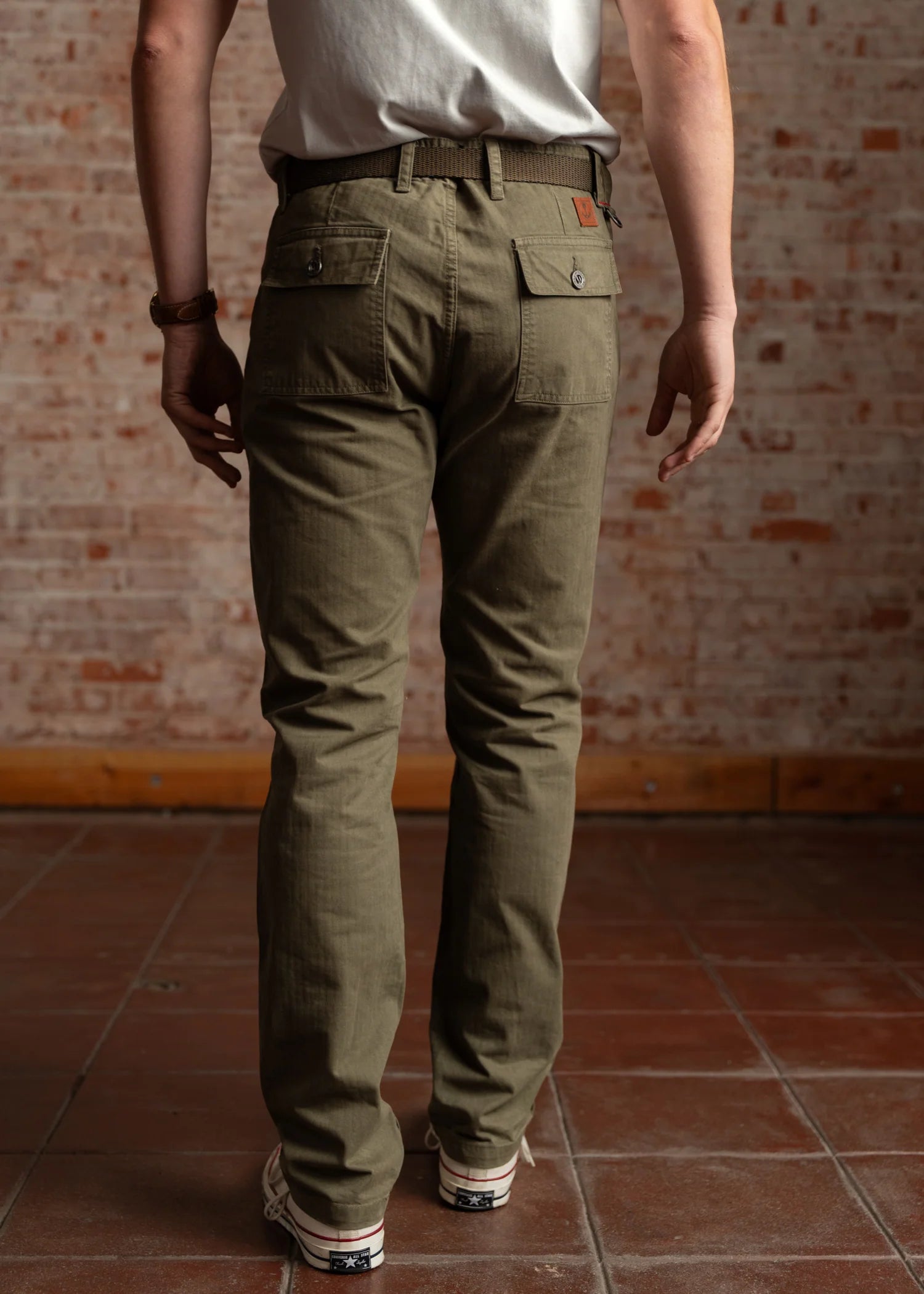 Herringbone Brigade Pant