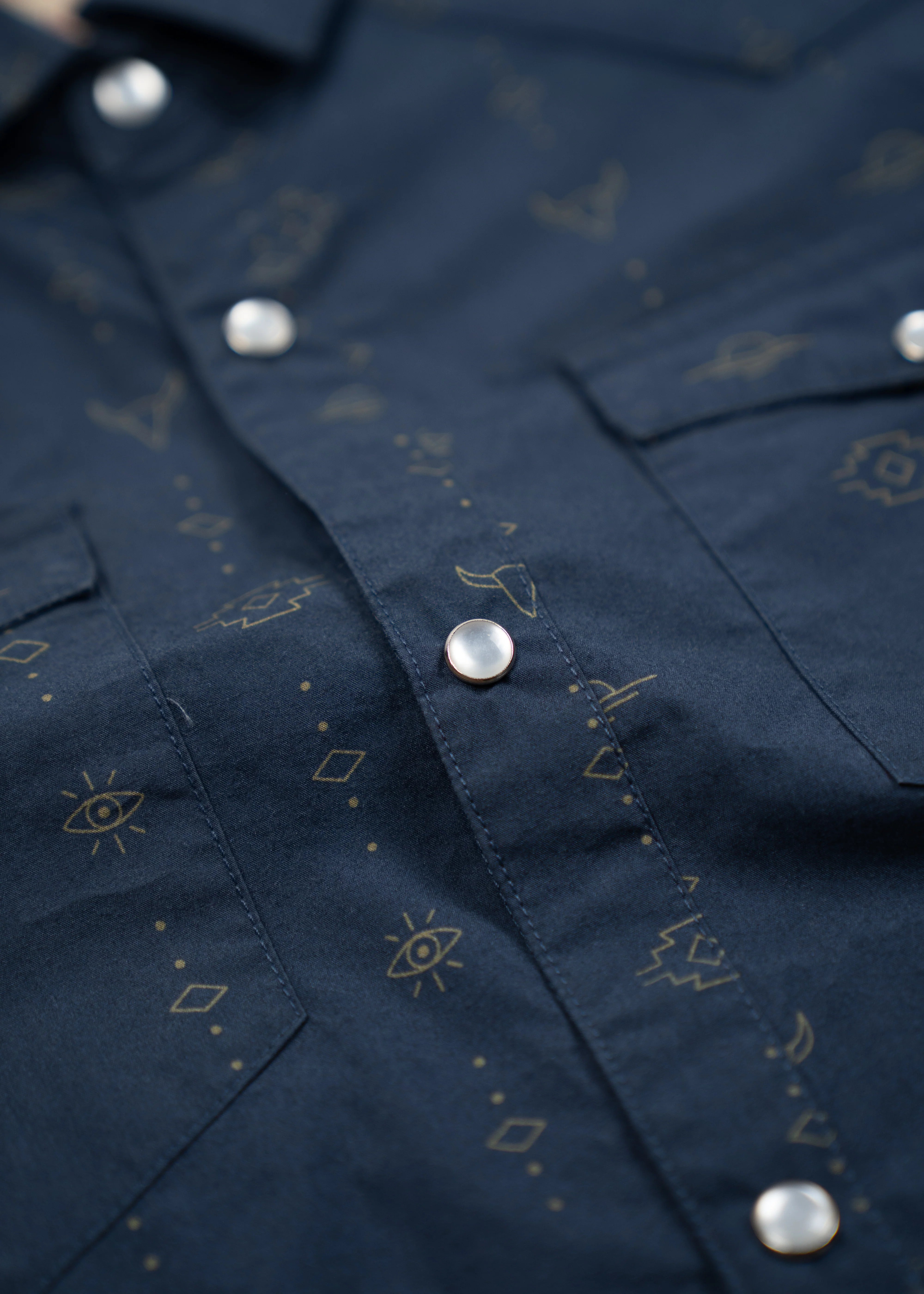 Bull Shirt- Navy
