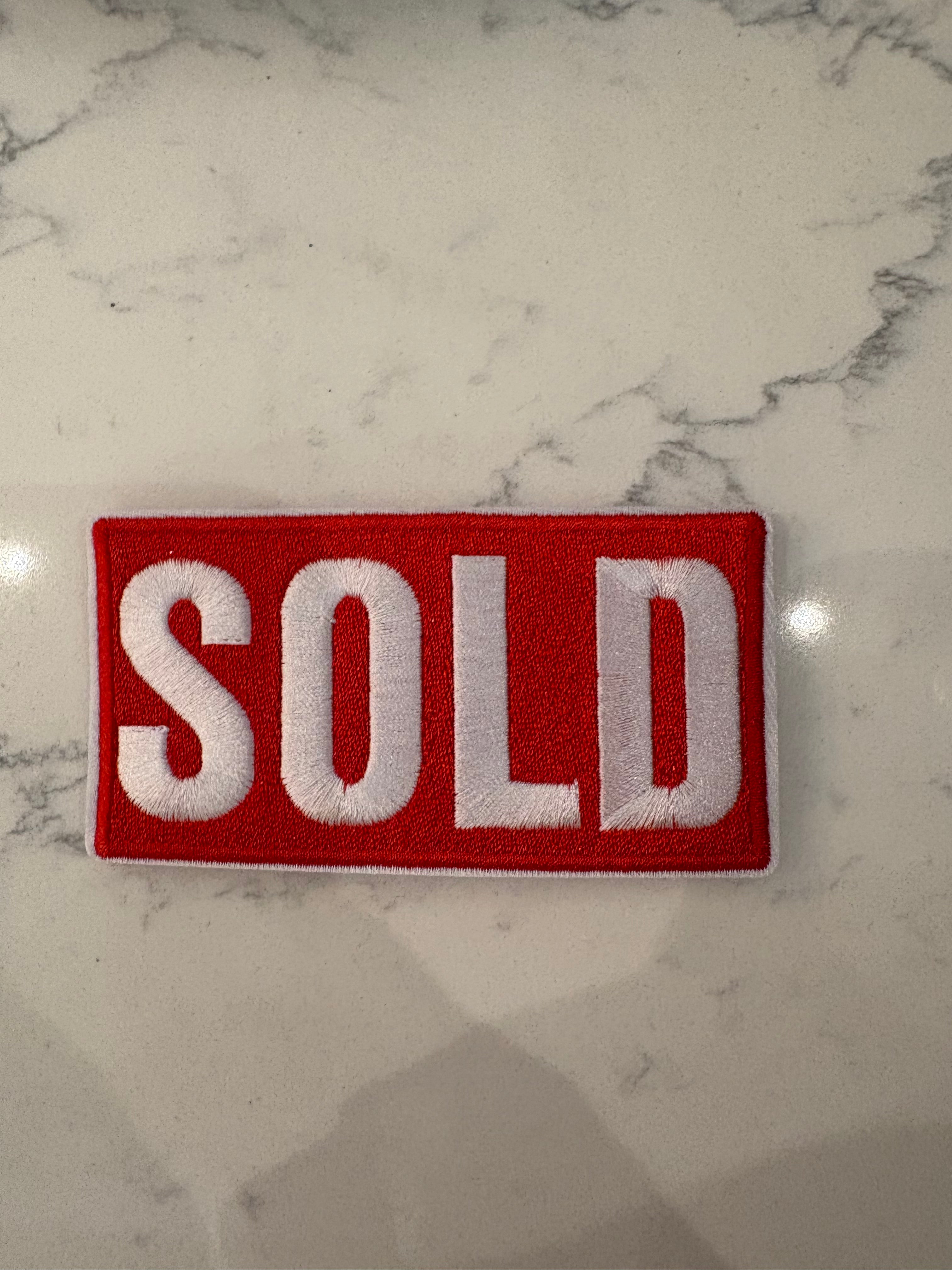 SOLD Patch
