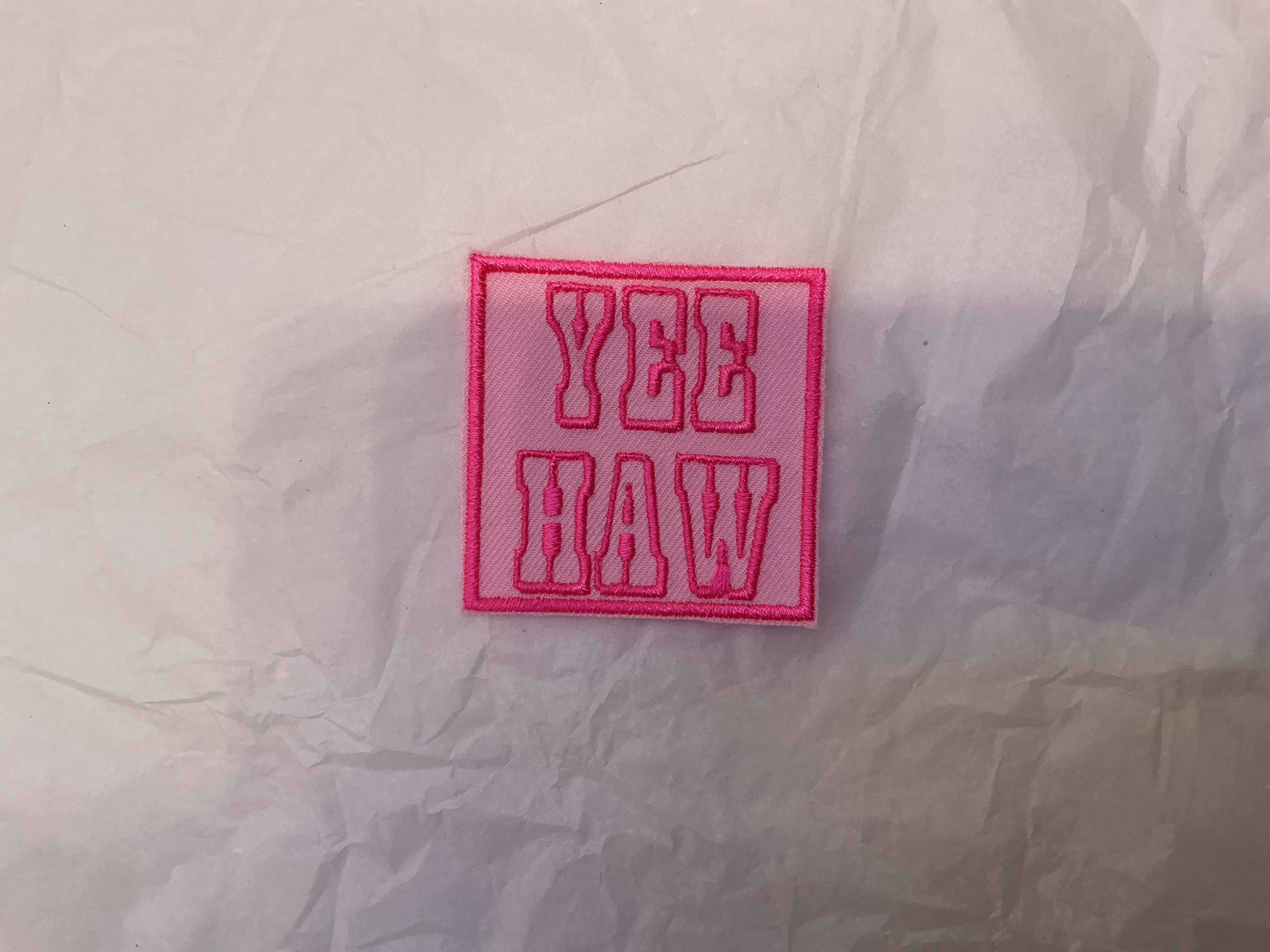 Yee haw patch