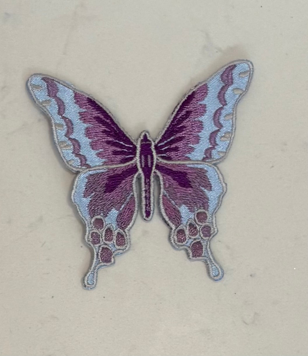 Purple Butterfly Patch
