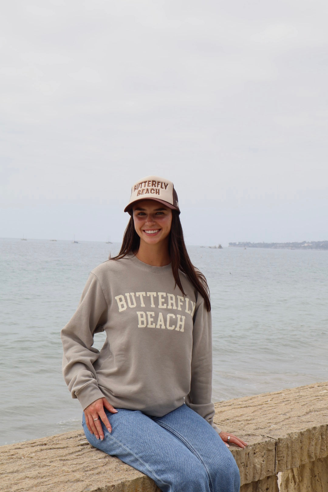 Butterfly Beach Trucker Hat