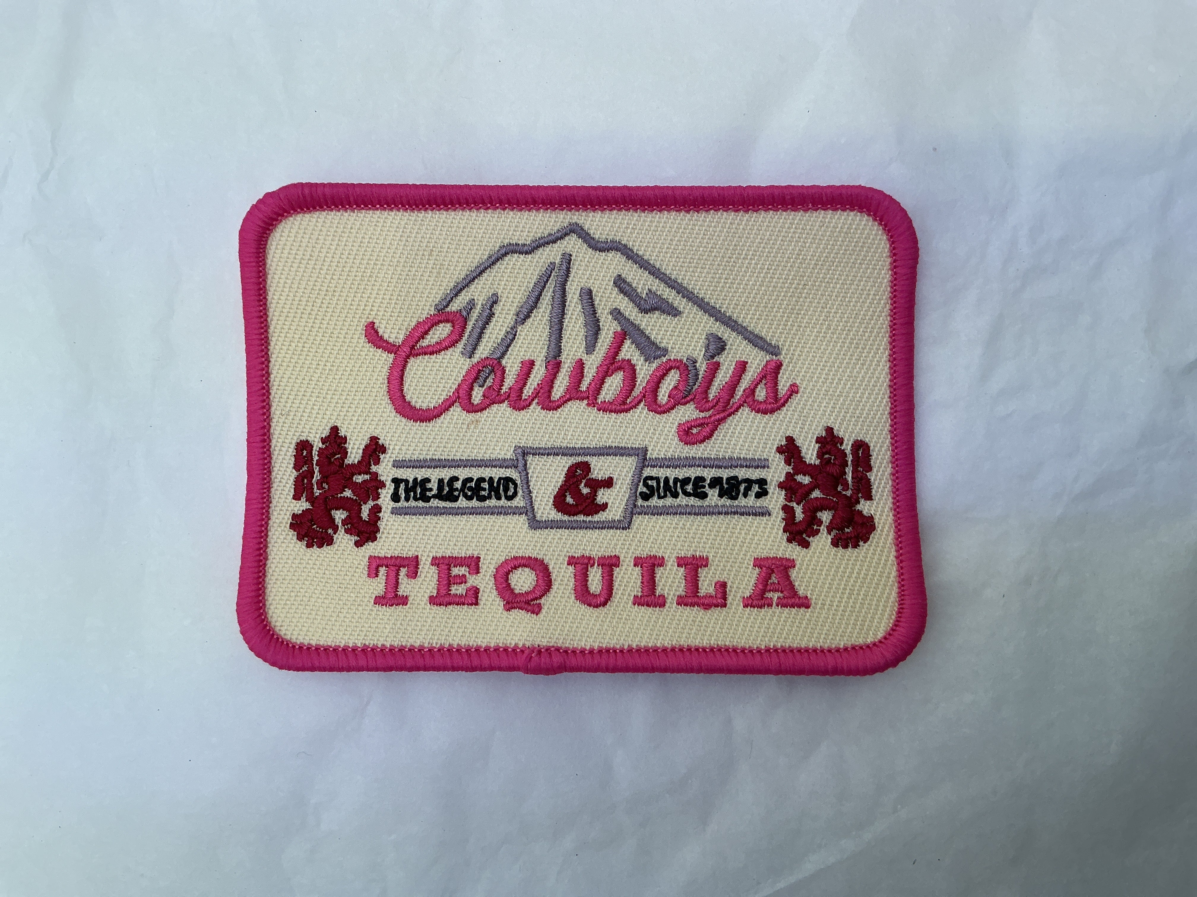Cowboys and tequila patch