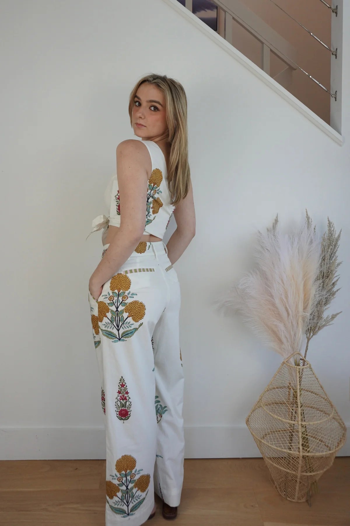 EDISON PANT - KABIR FLORAL
