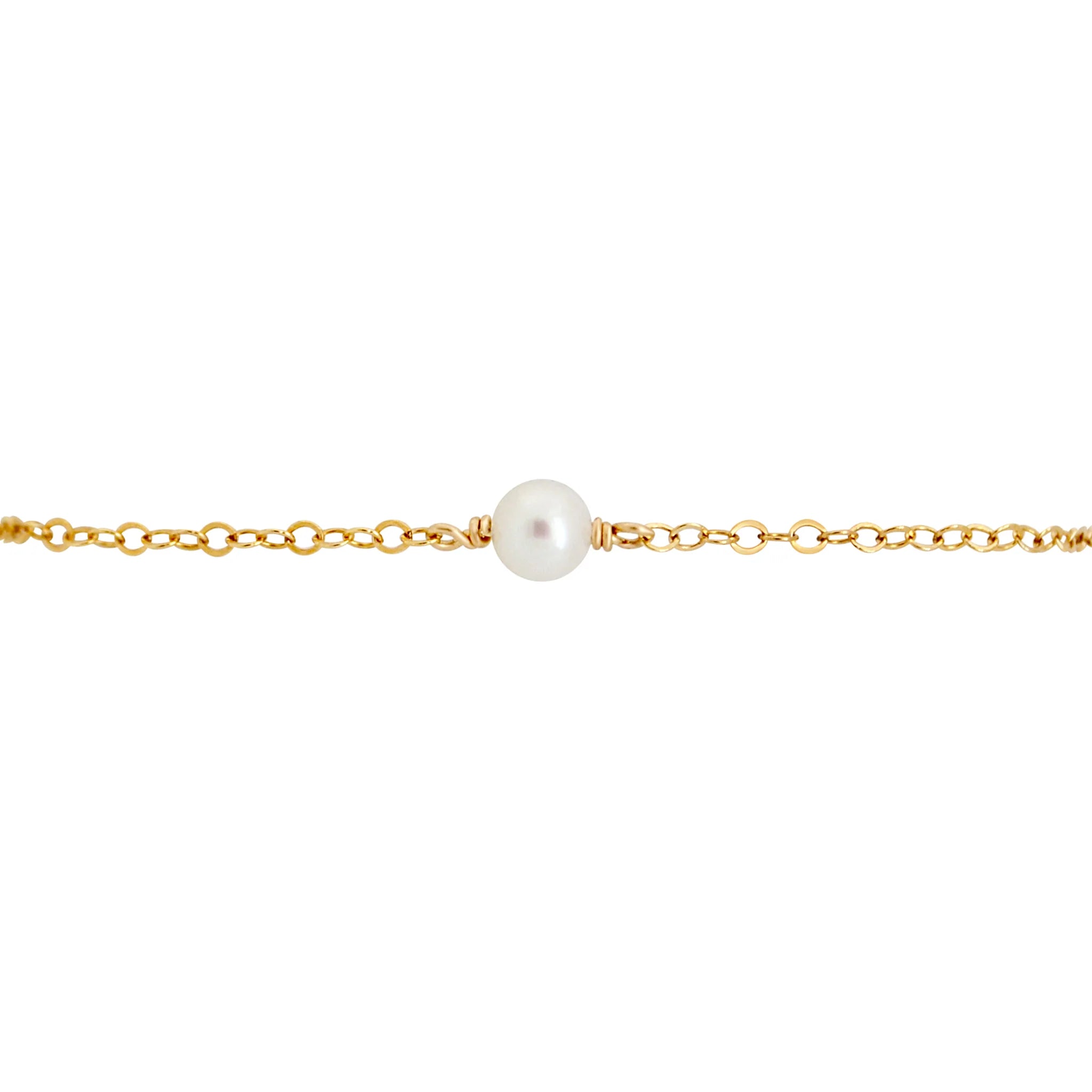 Simp Bracelet - White Pearl