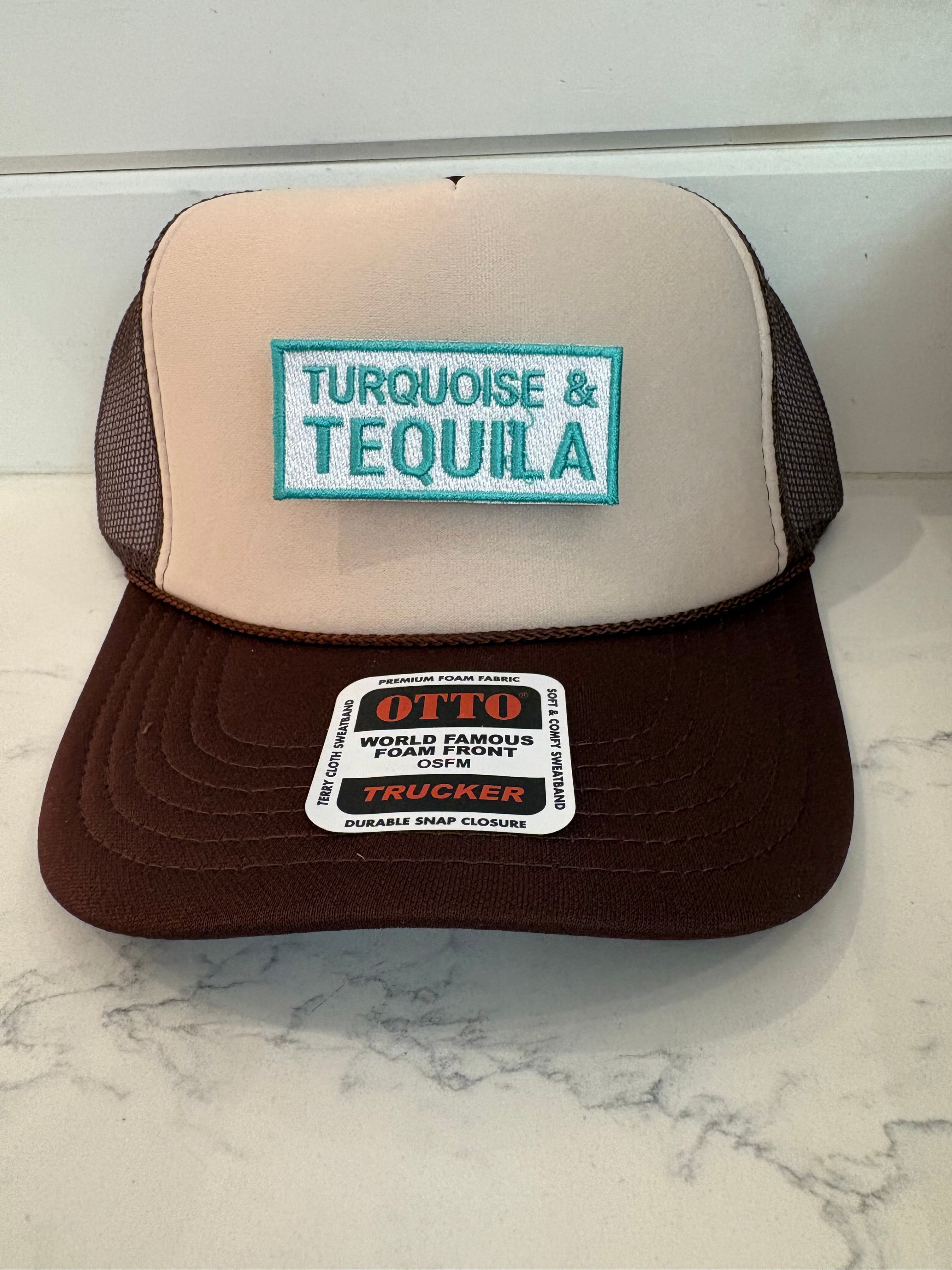 Turquoise and tequila patch
