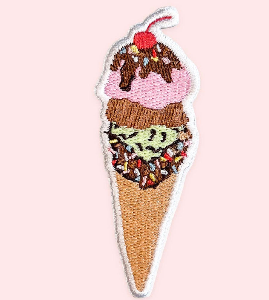 Ice Cream Cone Patch