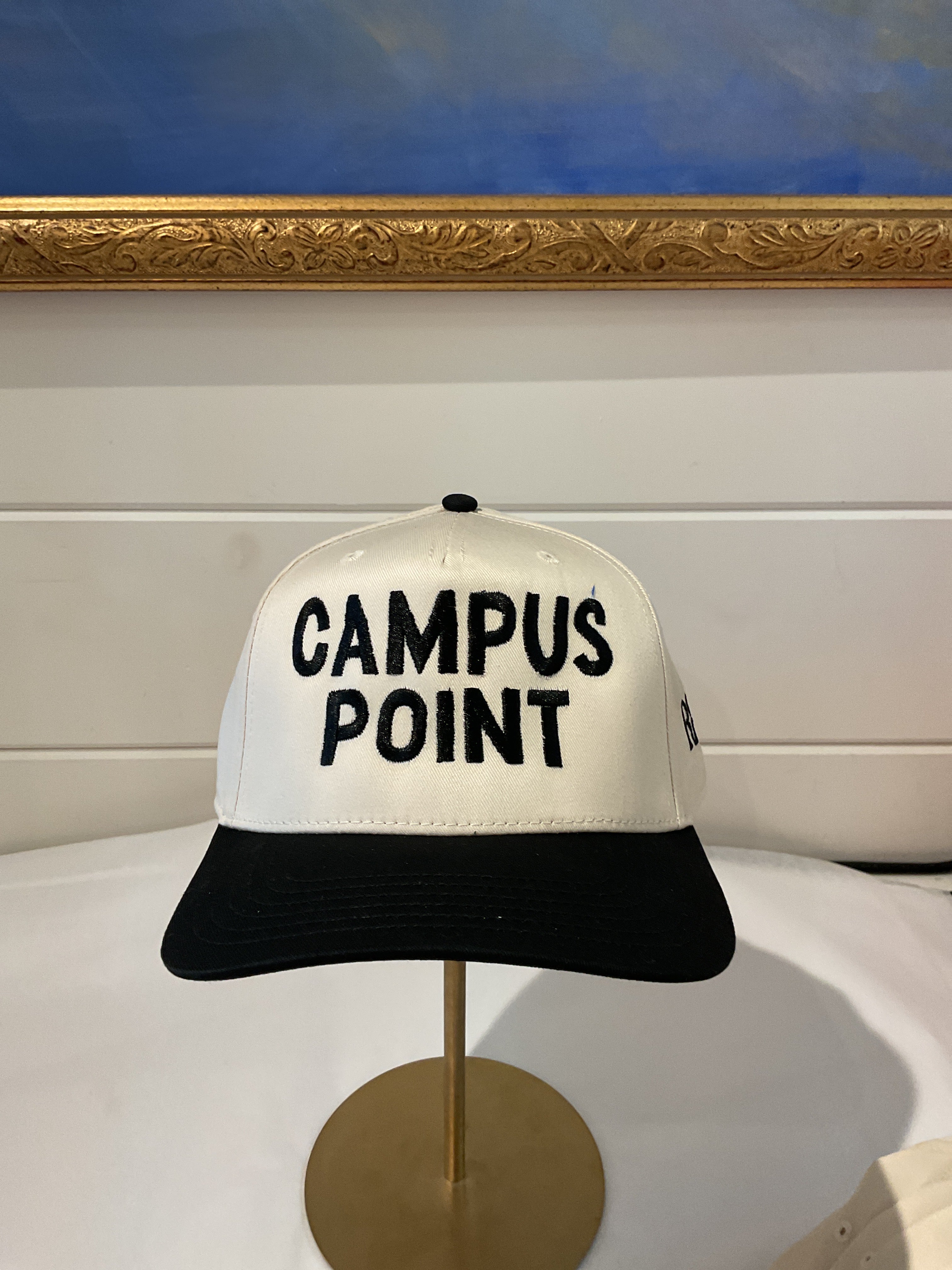 Campus point trucker hat