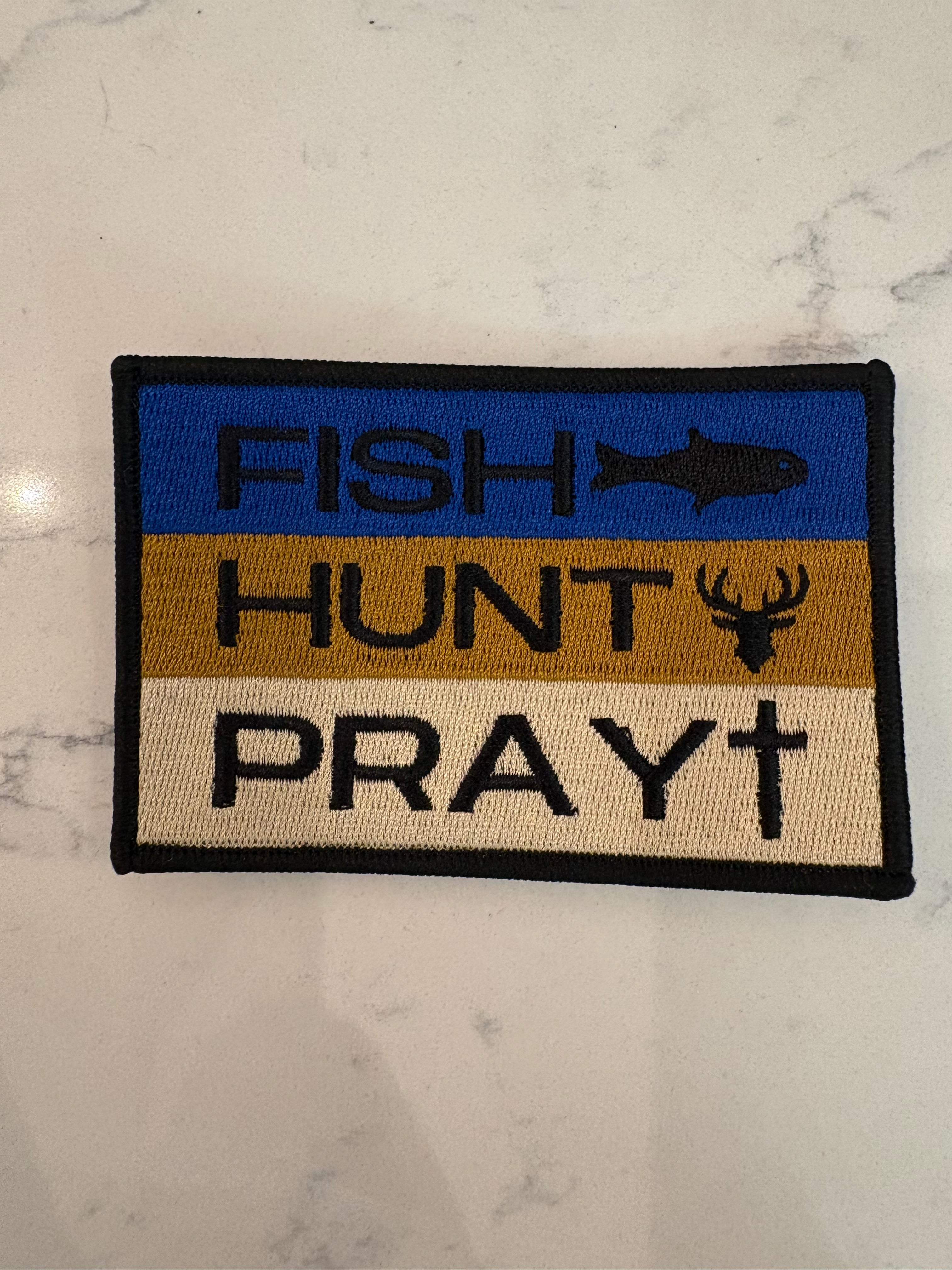 Fish,Hunt,Pray Patch
