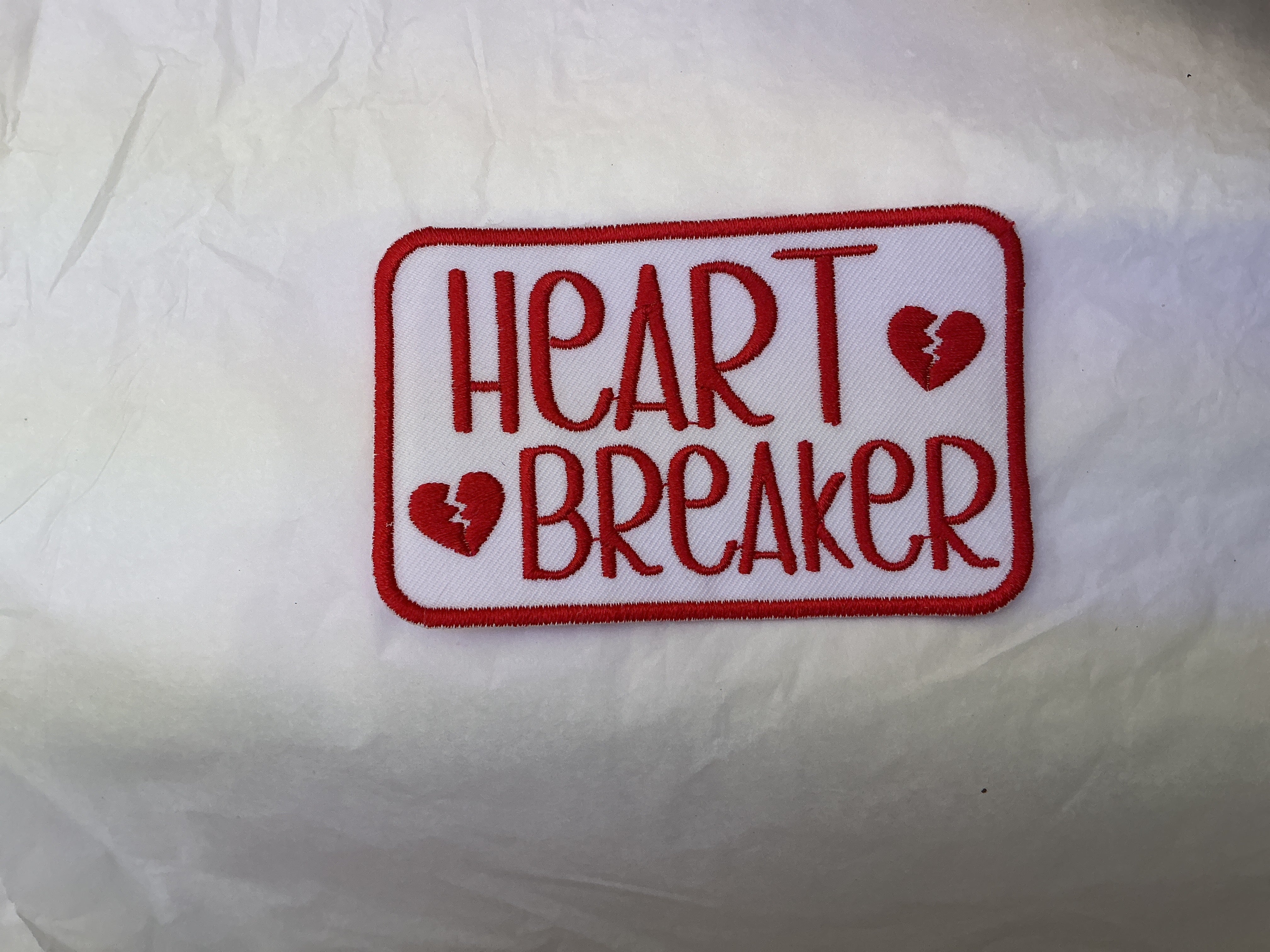 Heart breaker jumbo patch