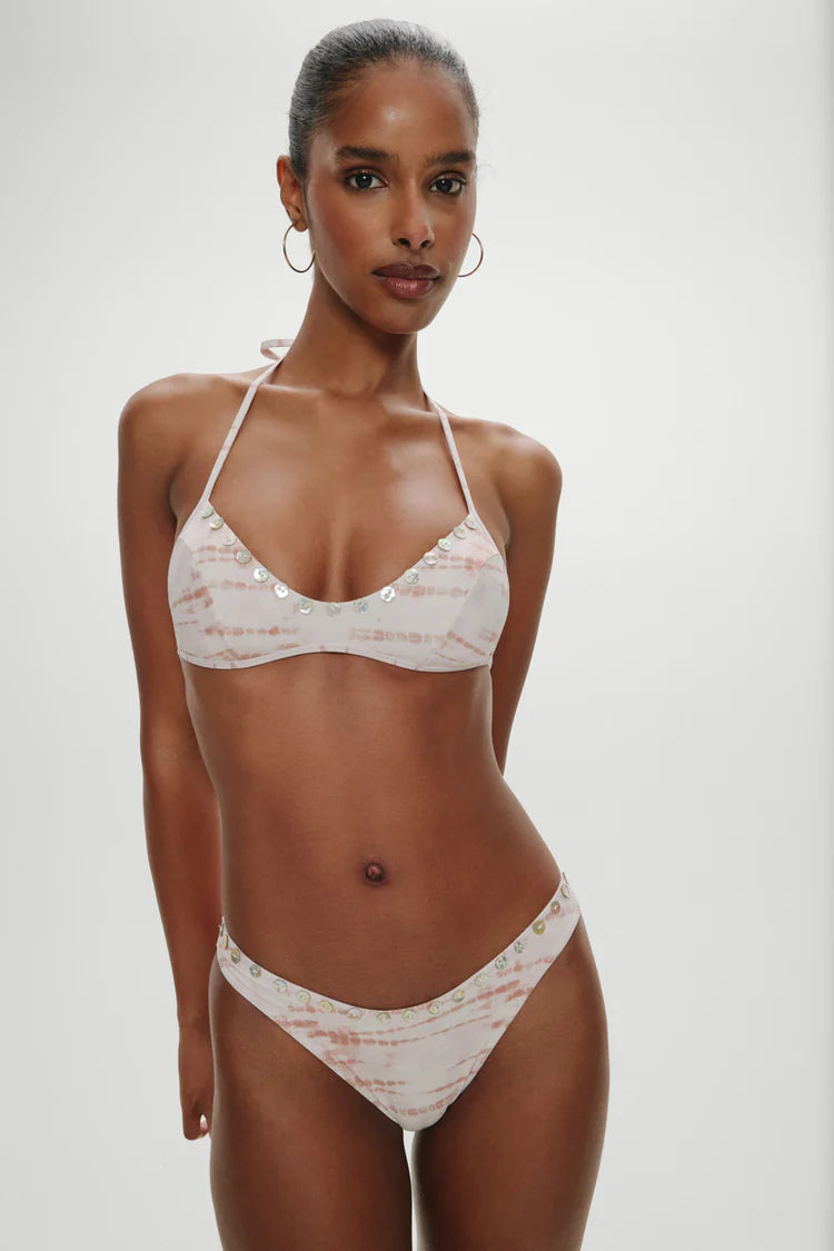 Micah Halter Bikini Top- Sand Drift