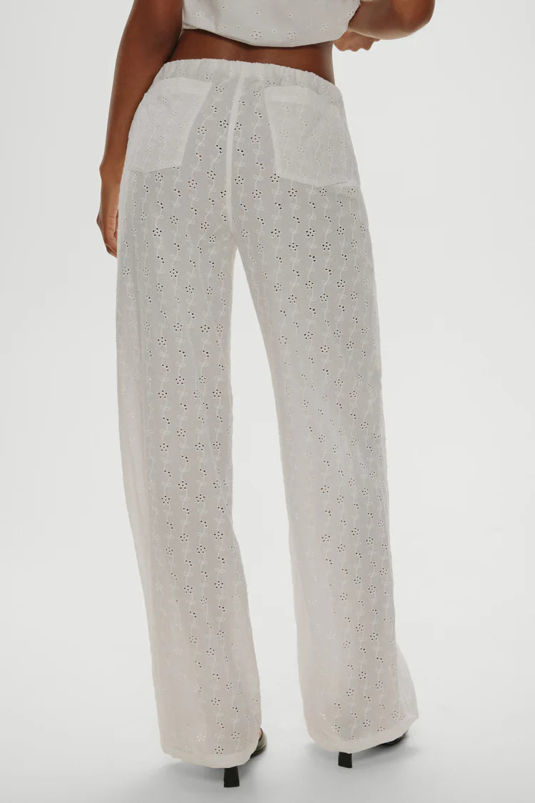 Princess Eyelet Pants- Daisy Eyelet