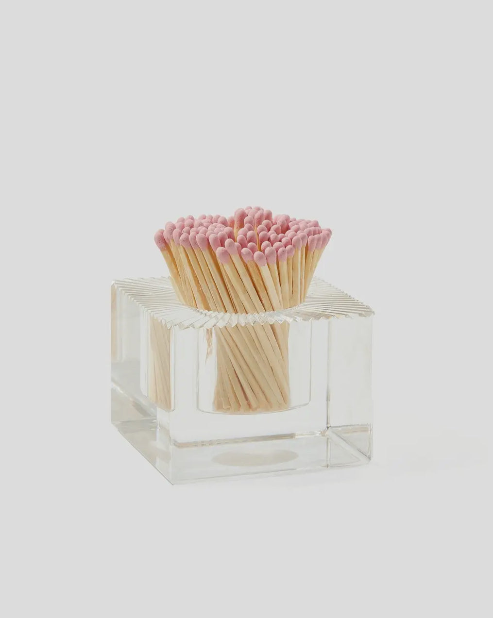 Square match striker - light pink