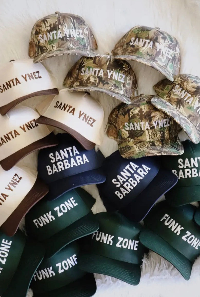 Canvas Santa Barbara Trucker Hat