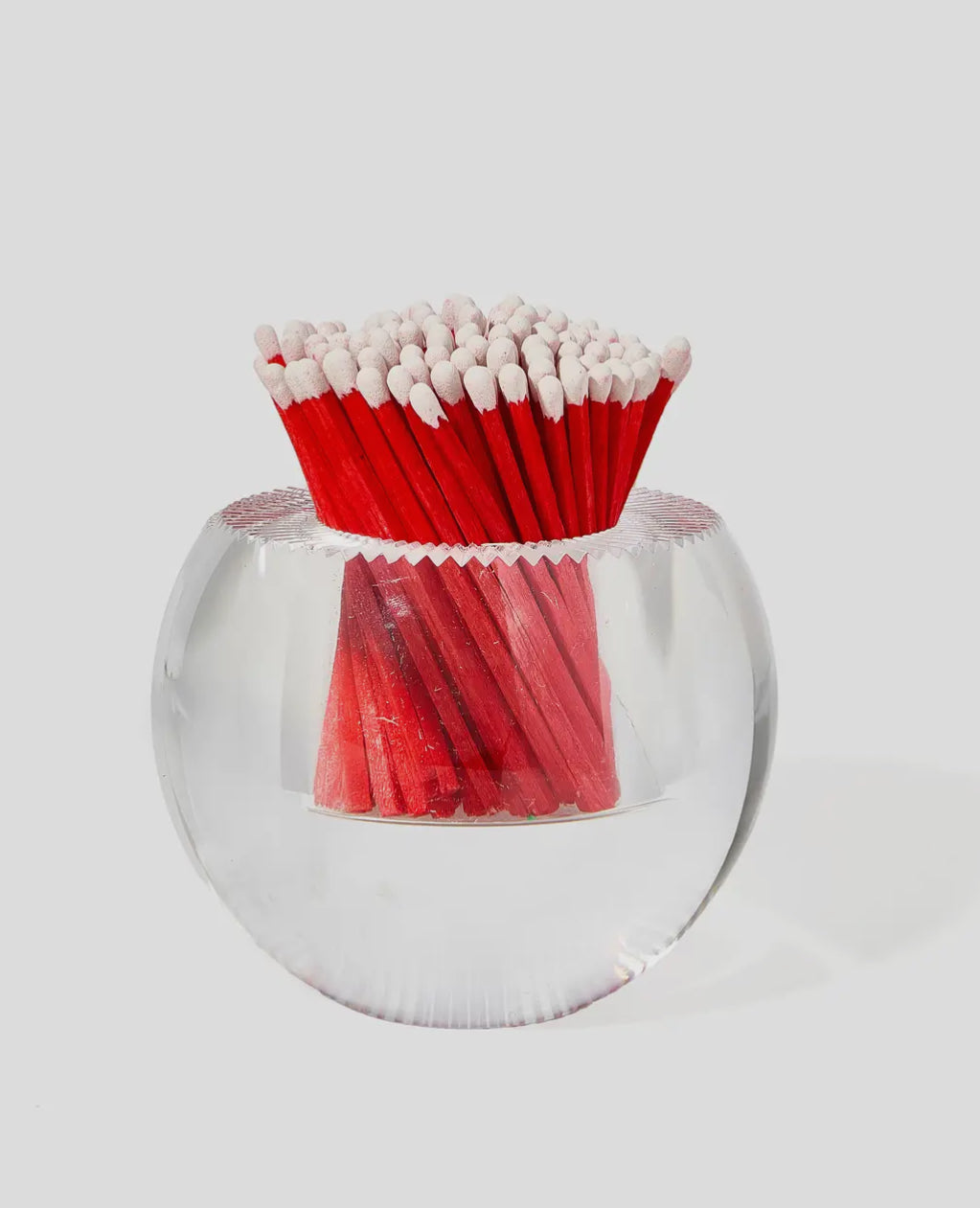 Round match striker- candy cane