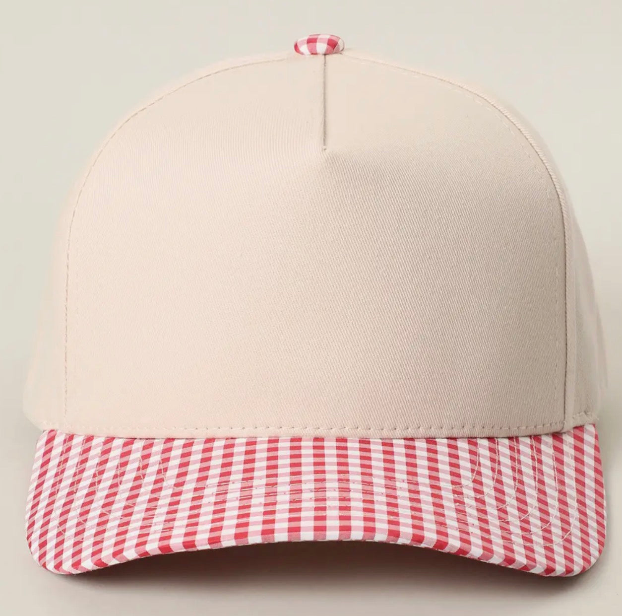 C.C. Two tone canvas trucker hat
