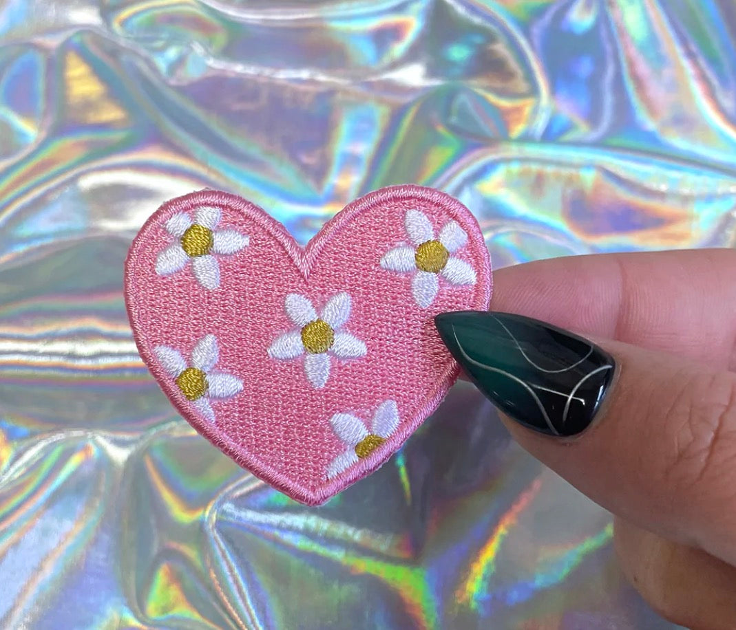Daisy Heart Patch