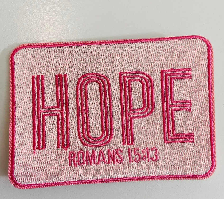Hope Pink Patch