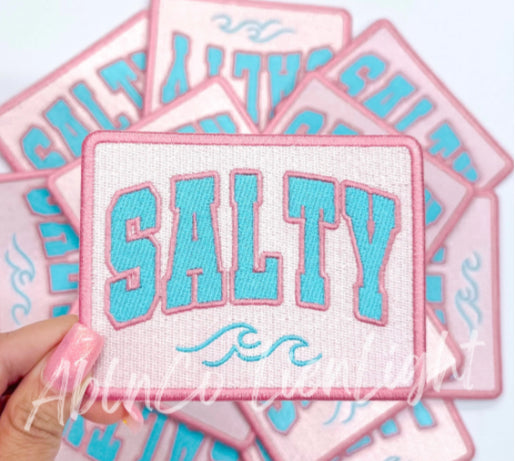 Salty Pink and Blue Patch