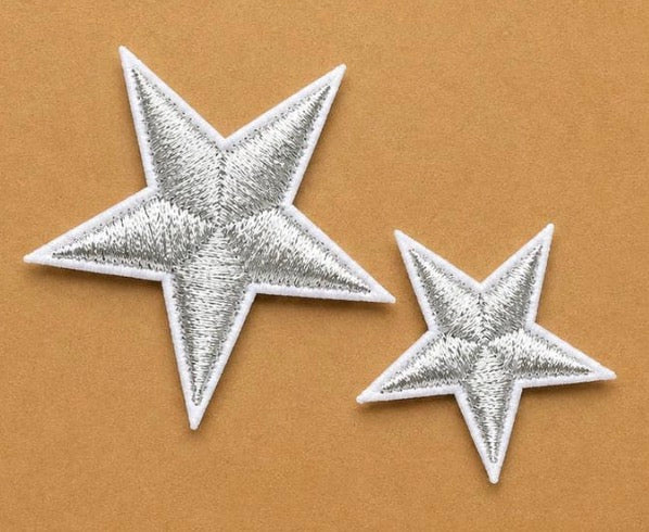 Silver Star Patch