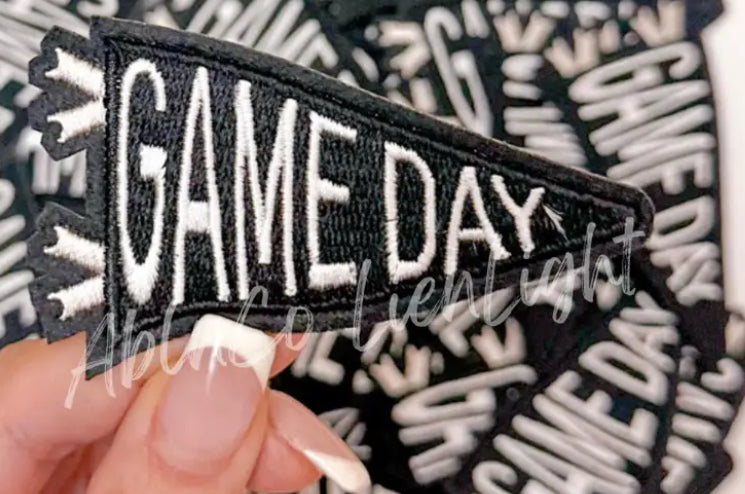 Game Day Flag Patch