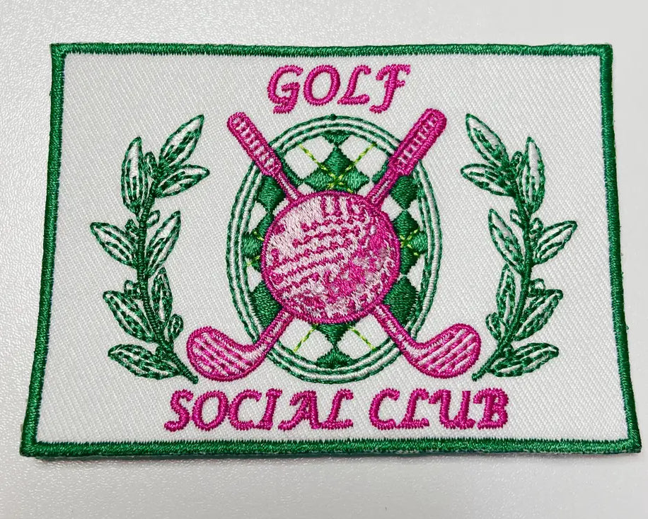 Golf Social Club Patch