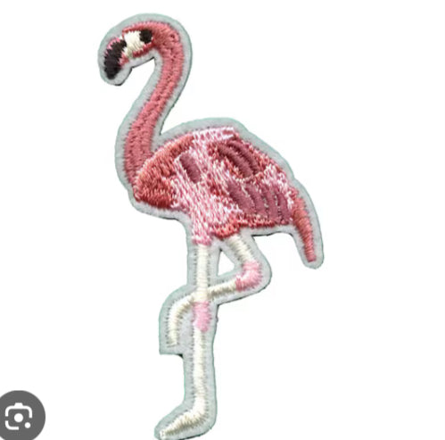Flamingo patch