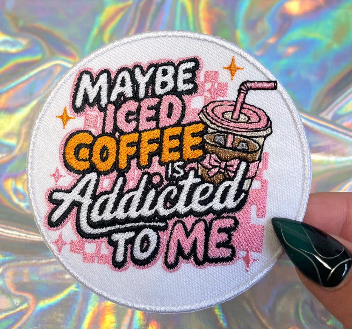 Maybe Iced Coffee Patch