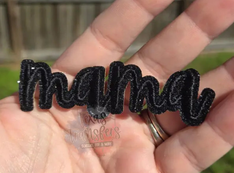 Mama Patch Black