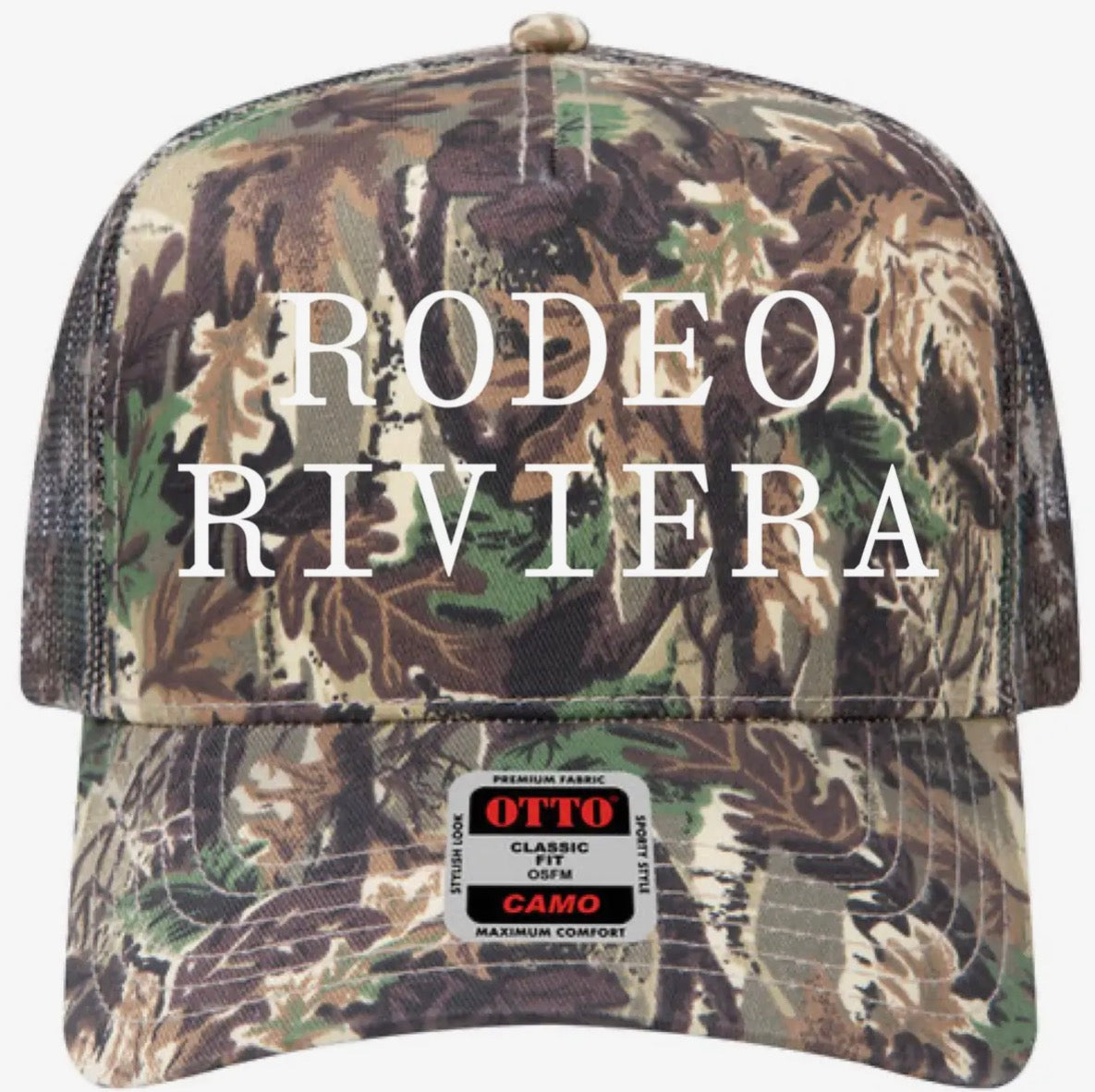 Rodeo Riviera Canvas Trucker Hat