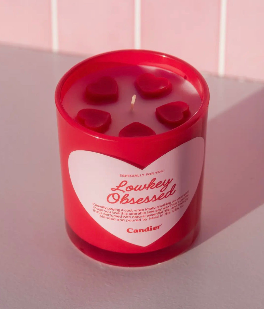 Lowkey obsessed candle