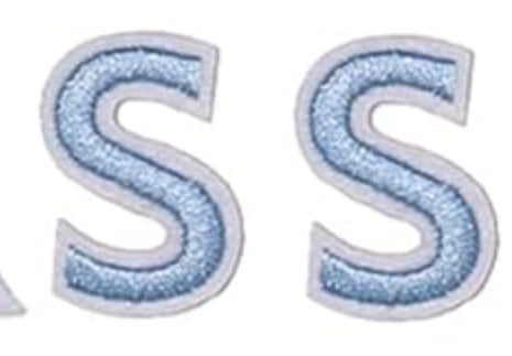 Varsity Letter S Patch