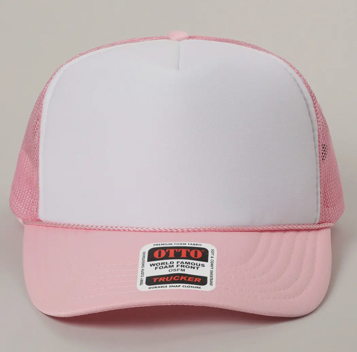 Otto Two tone foam trucker hat