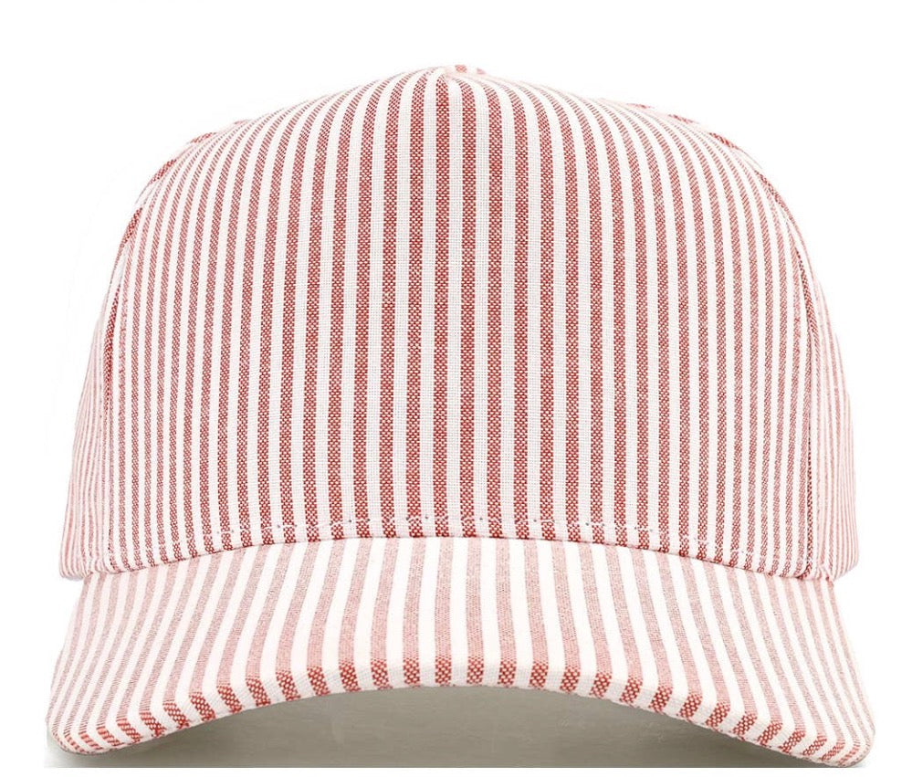 C.C. Two tone canvas trucker hat
