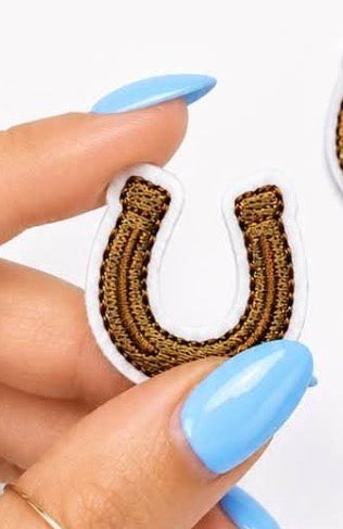 Extra Small Horseshoe Patch
